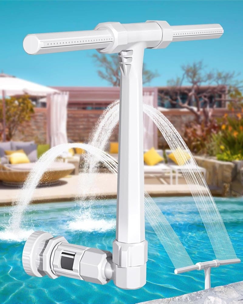Pool Fountain with Adjustable High-Pressure Spray