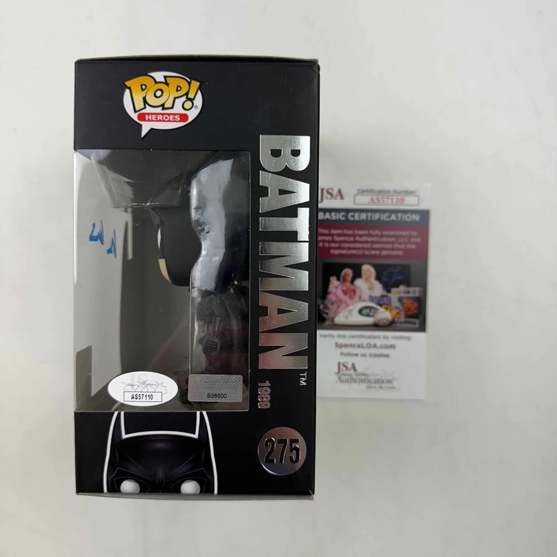 Signed Val Kilmer Batman Funko Pop #275 with JSA COA