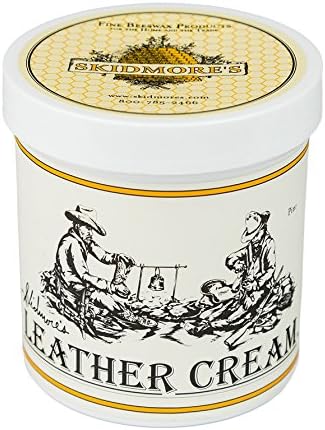 Leather Care Cream, All-Natural, Made in USA, 16 Oz