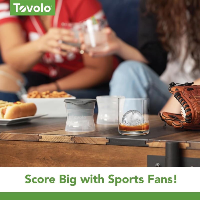 Baseball Ice Molds Set of 2 – Sports Theme, Dishwasher-Safe