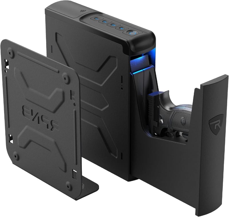 Biometric Quick-Access Gun Safe with Sliding Door