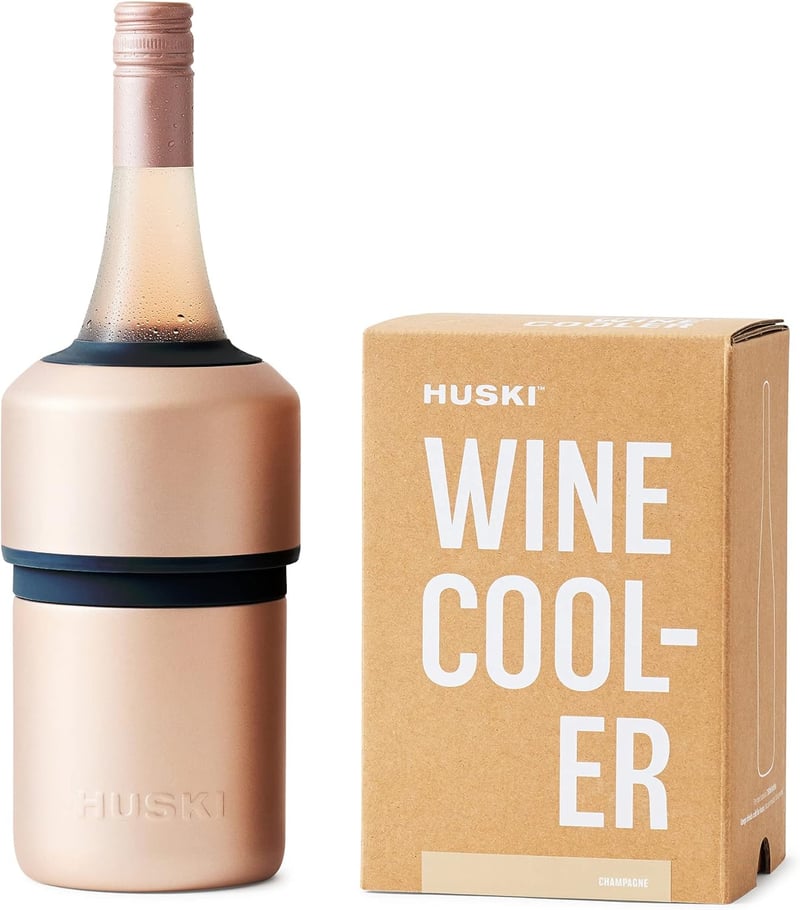 Wine Chiller - Iceless Design, Fits Champagne Bottles