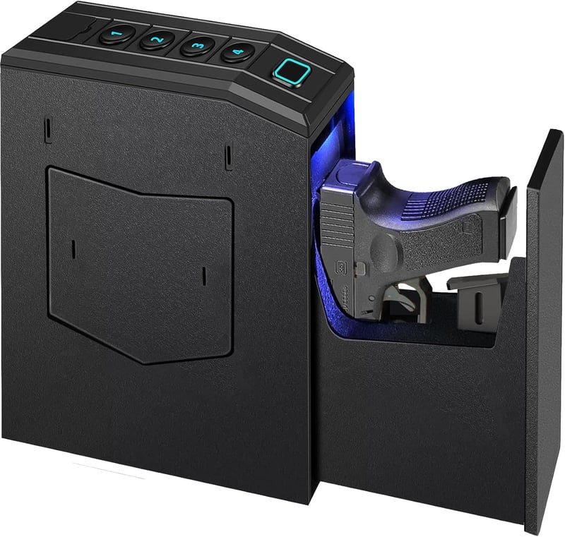 Biometric Gun Safe with Auto Slide & Multi Access