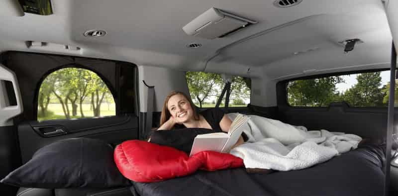 SUV Camping Window Tent with Bug Screen & Awning (Patented)