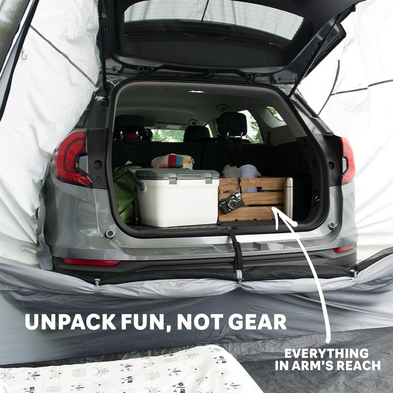 SUV Camping Tent for 5 | Napier Backroadz 10' x 10' | Durable & Easy Setup