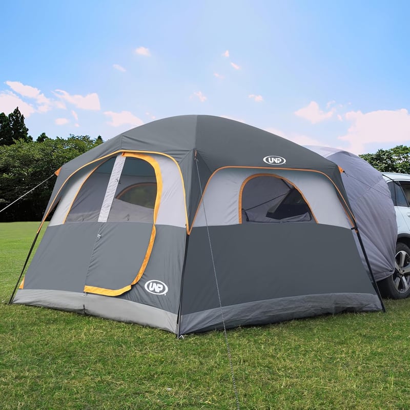 6-Person SUV Camping Tent with Rainfly, Easy Setup, 10'x9'