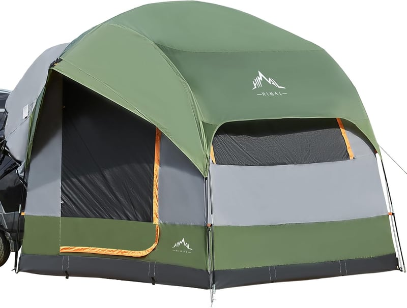 SUV Camping Tent, Waterproof 5-8 Person with Rainfly & Storage Bag