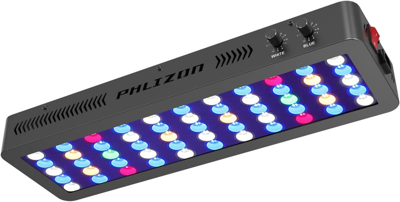 Aquarium LED Light, Full Spectrum for Reef & Fish Tanks