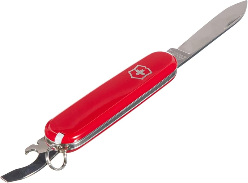 Swiss Army Knife with 8 Functions - Red
