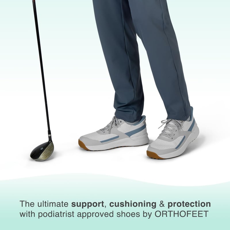 Men's Orthopedic Golf Shoes - Hands-Free Design