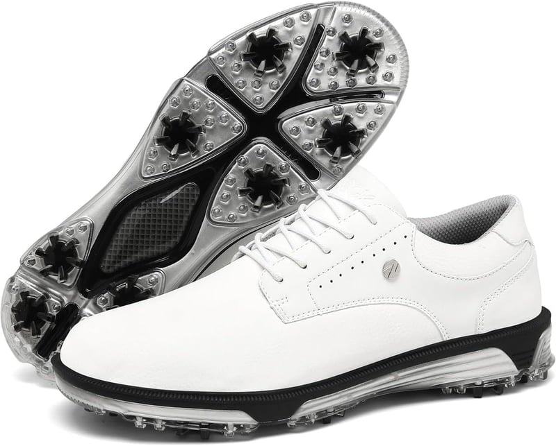Men's Spikeless Golf Shoes, Size 7.5-13