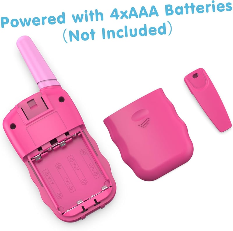 Kids' Walkie Talkies, 22 Channels, 3-Mile Range