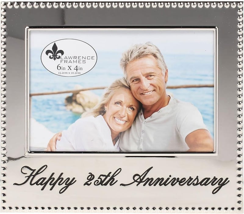 25th Anniversary 4x6 Picture Frame – Lawrence Frames
