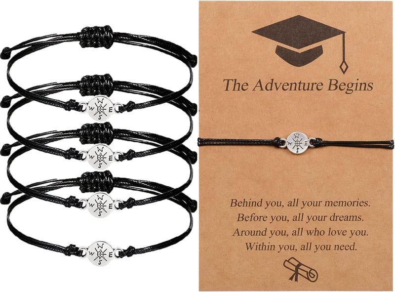 Graduation Bracelets for 2025 Graduates – Inspirational Gift Set