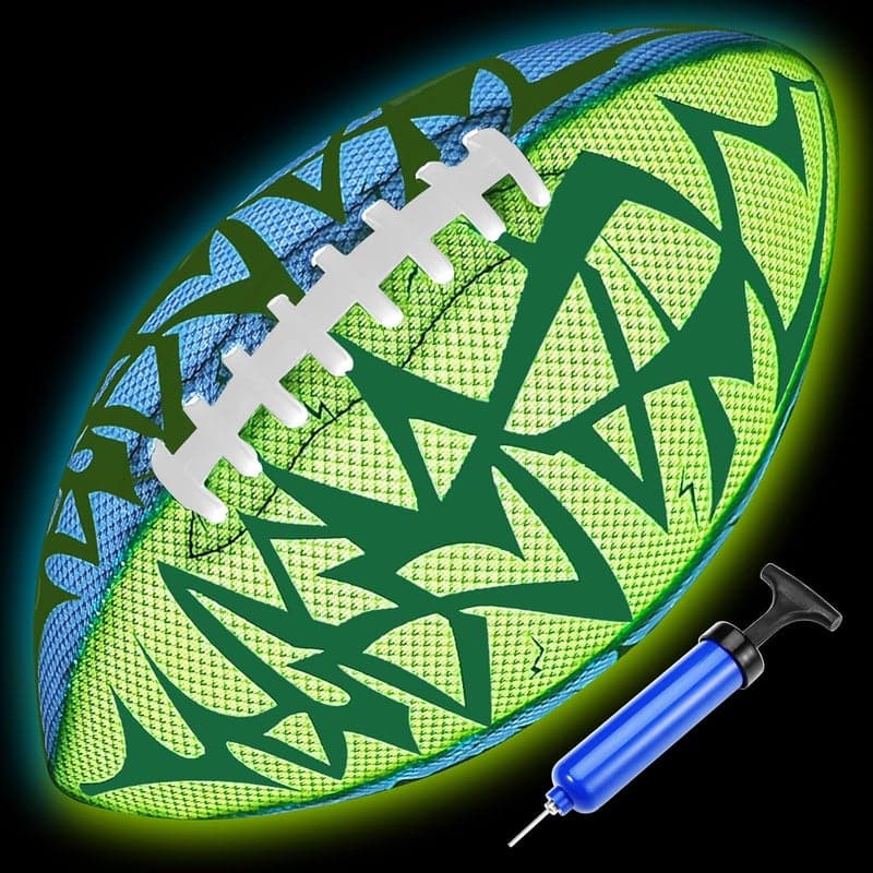 Glow Football - Youth Outdoor Sports Toy