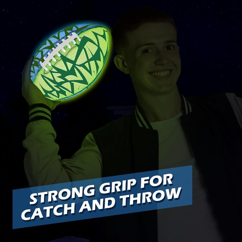 Glow Football - Youth Outdoor Sports Toy