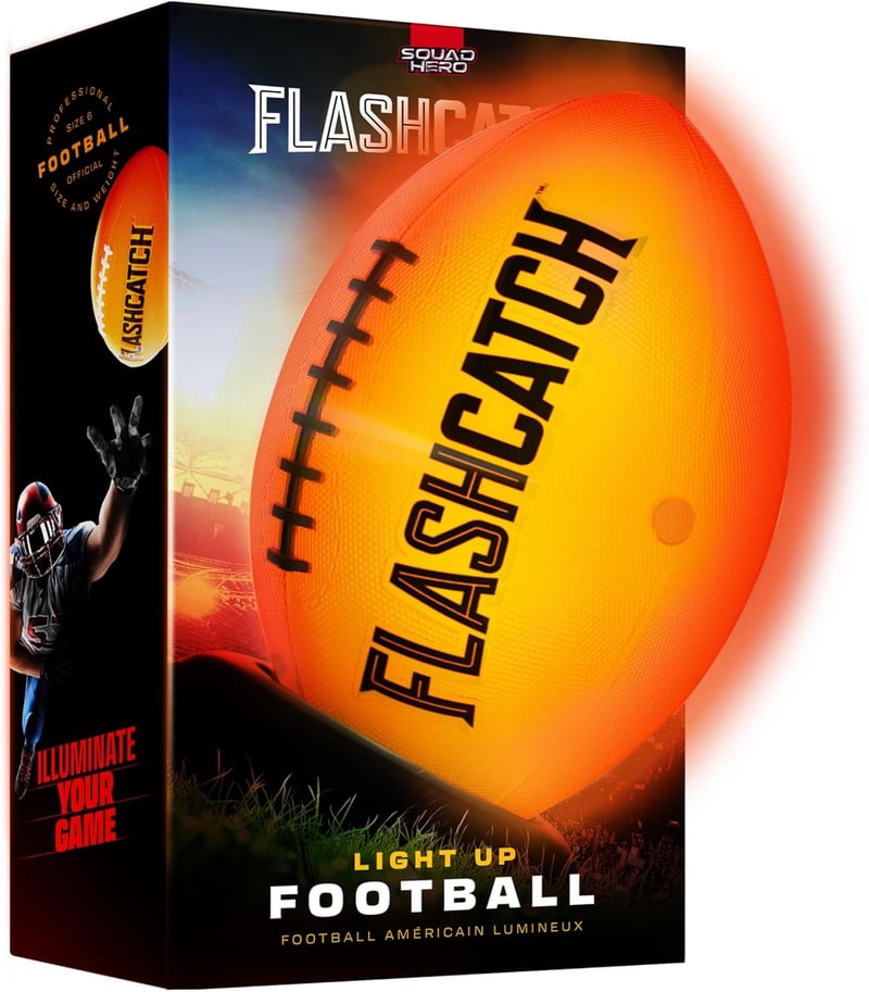 Birthday Glow Football for Boys Ages 8+
