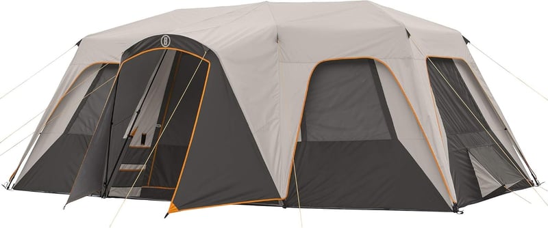Bushnell Instant Cabin Tent – 6/9/12 Person, 3-Season Camping