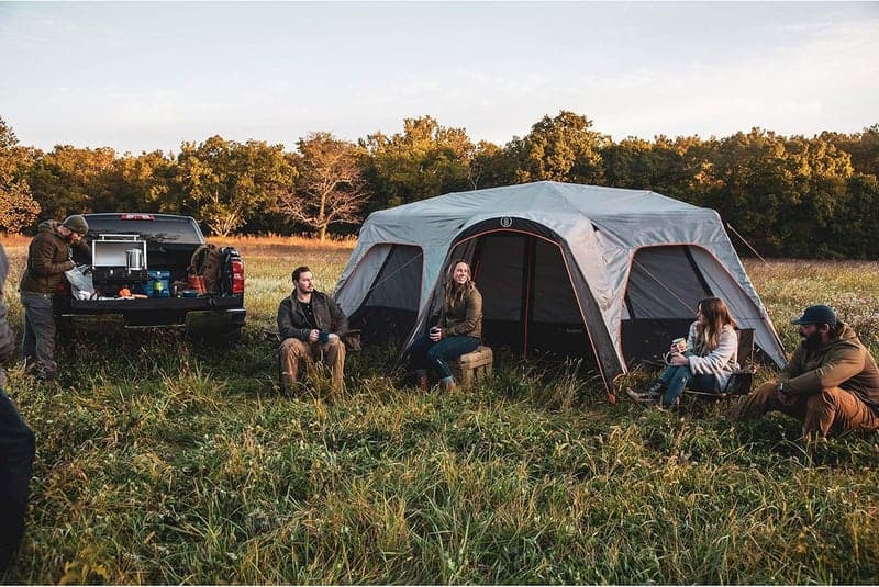 Bushnell Instant Cabin Tent – 6/9/12 Person, 3-Season Camping