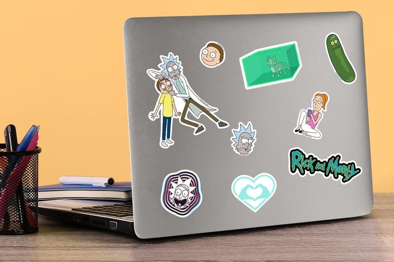 Rick and Morty Vinyl Sticker Pack - 50pcs for Laptops & More