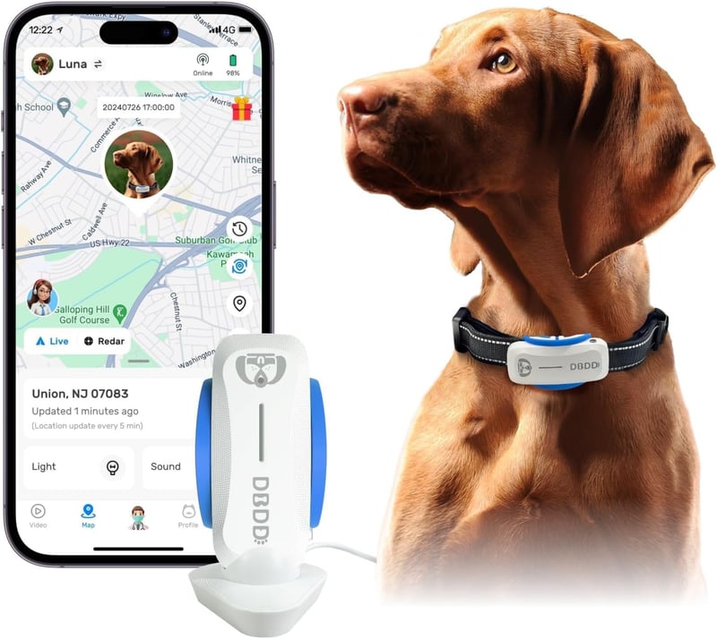 Dog GPS Tracker: Waterproof, Real-Time Location & Activity Monitor