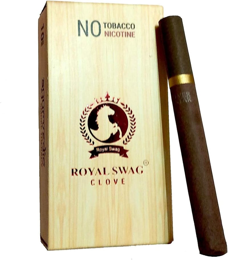 Clove Herbal Cigarettes, 100% Tobacco-Free, 10-Pack