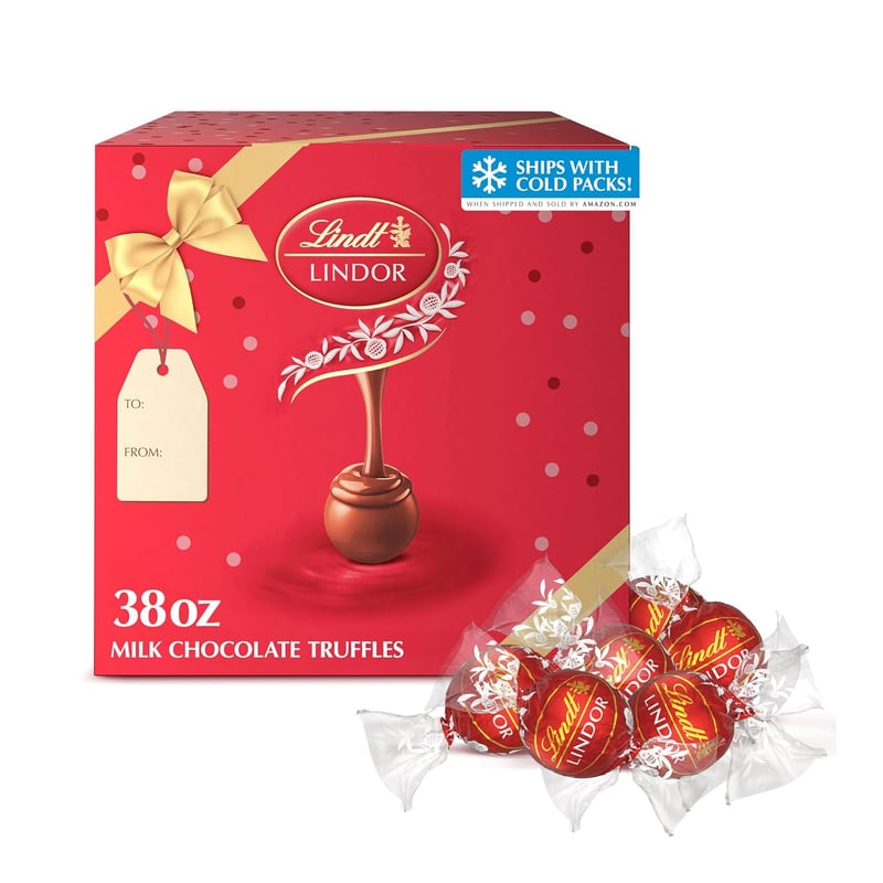 Lindt Milk Chocolate Truffles Gift Box, 90 Count, 38 oz.