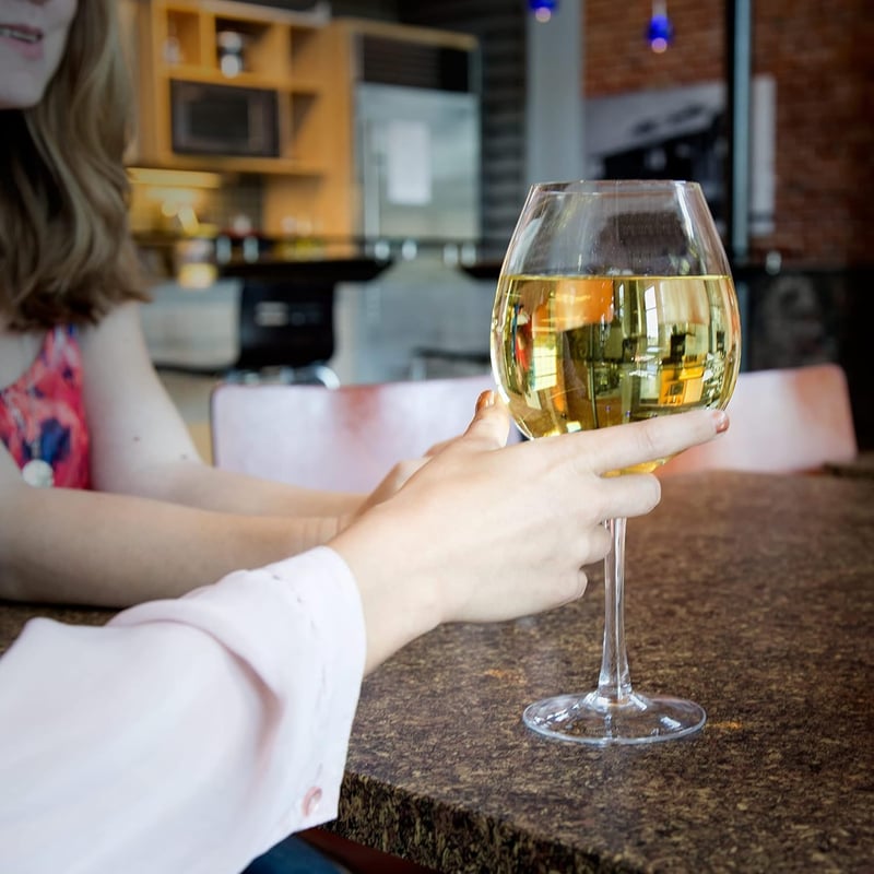 Giant Wine Glass for Wine Lovers, 750ml Bottle Capacity