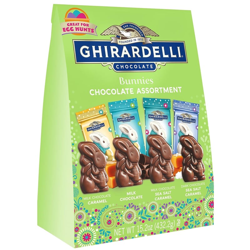 Easter Chocolate Assortment, 15.2 Oz Ghirardelli Bunnies