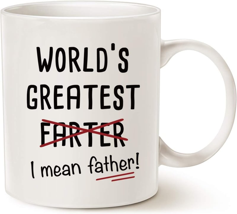 Birthday Dad Coffee Mug - World's Greatest Father, 11 Oz