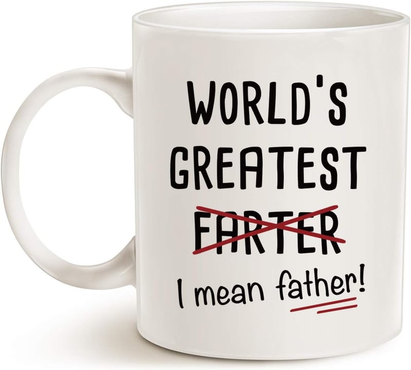 Birthday Dad Coffee Mug - World's Greatest Father, 11 Oz