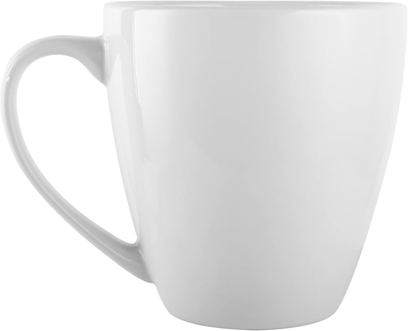 39oz Large Ceramic Mug for Coffee, Tea, Soup, or Cereal (White)