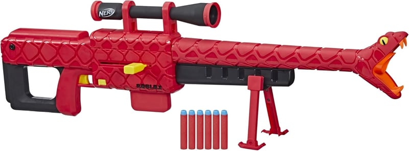 NERF Roblox Viper Strike Sniper Blaster with Scope & Code
