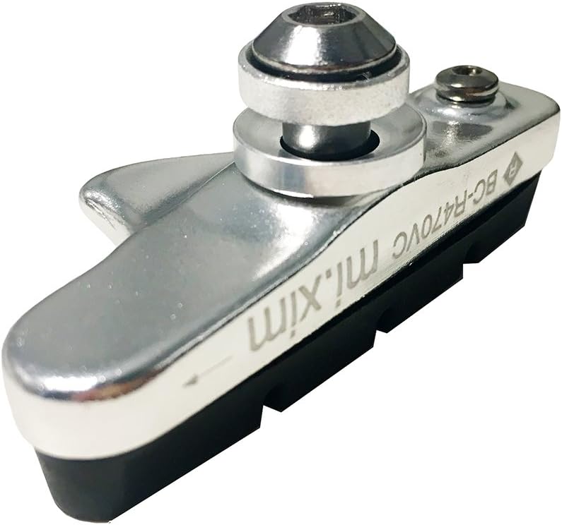 Premium Mountain Bike V-Brake Pads, 4PCS Silver Kit