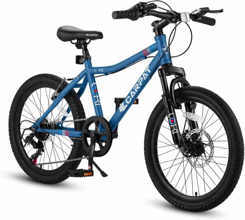20-Inch 7-Speed Kids' Mountain Bike for Ages 6-12