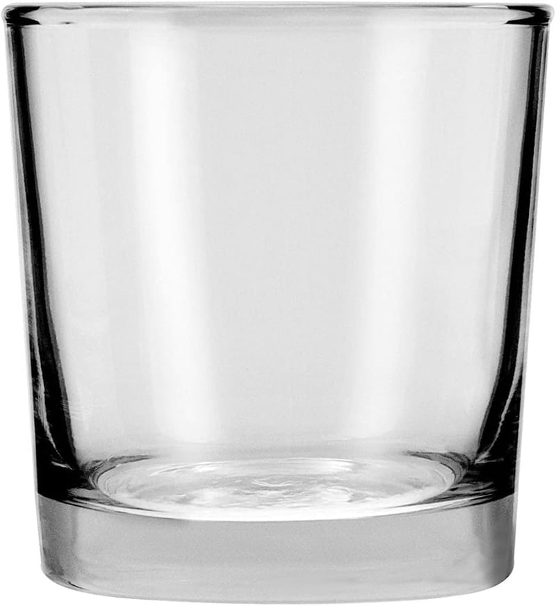 8oz Heavy Base Whiskey Glass Set, 12-Pack