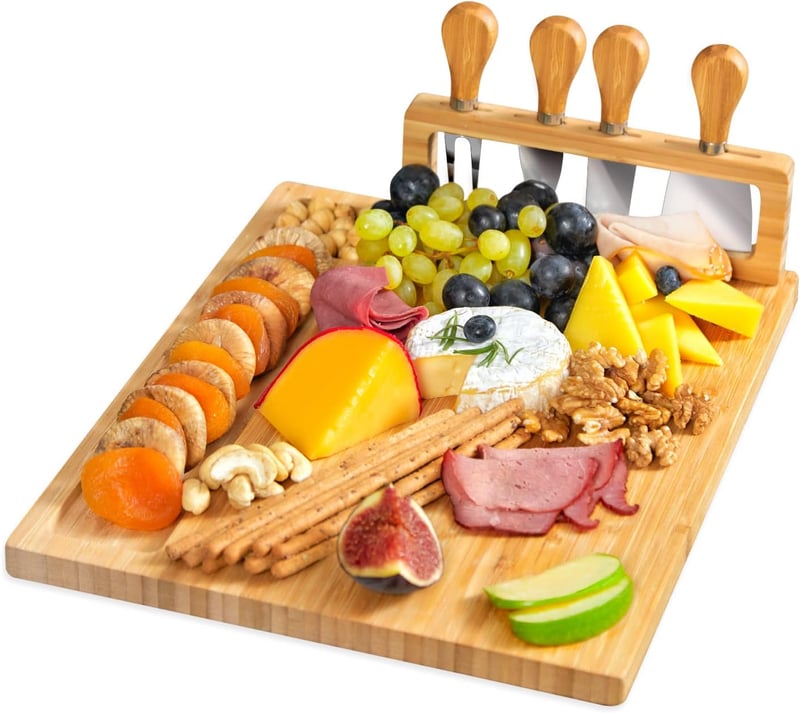 Birthday Bamboo Cheese & Charcuterie Board Set