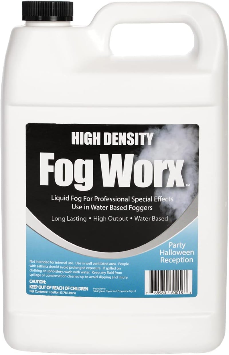 Extreme Density Fog Juice - Odorless Fluid for Fog Machines