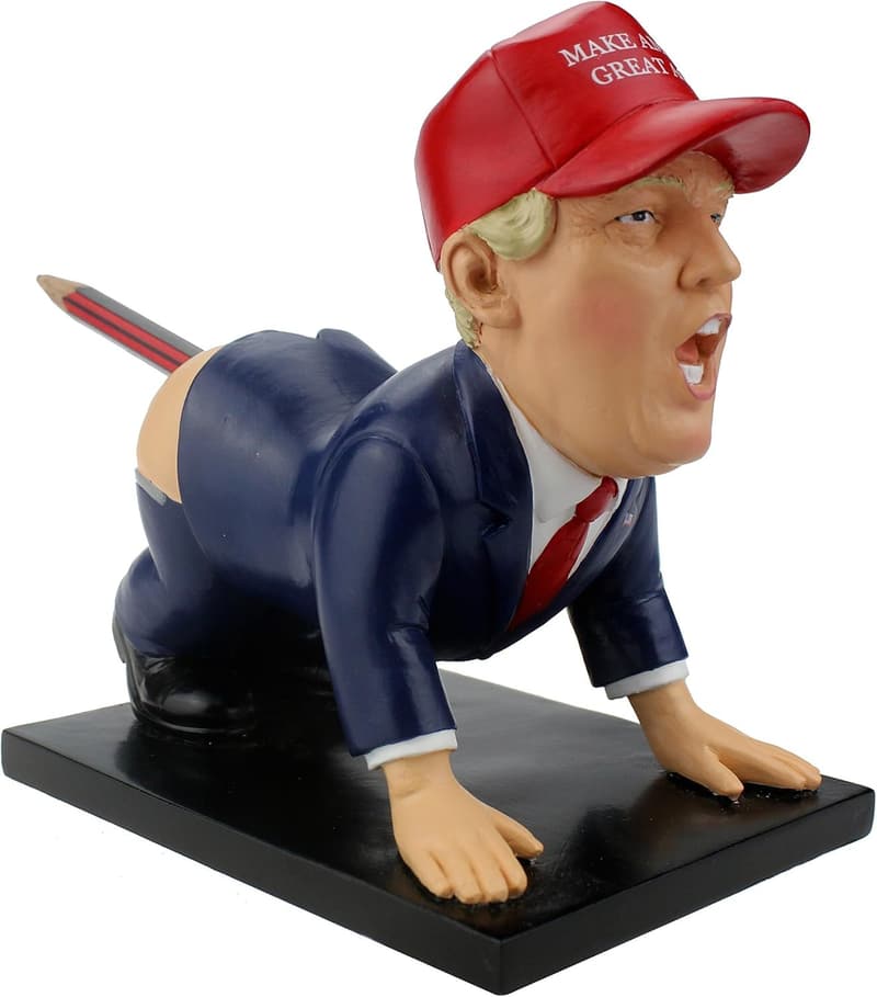 White Elephant Humor: Trump Pen Holder