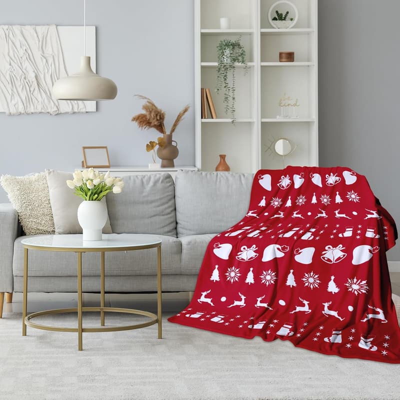 Christmas Snow Blanket 50