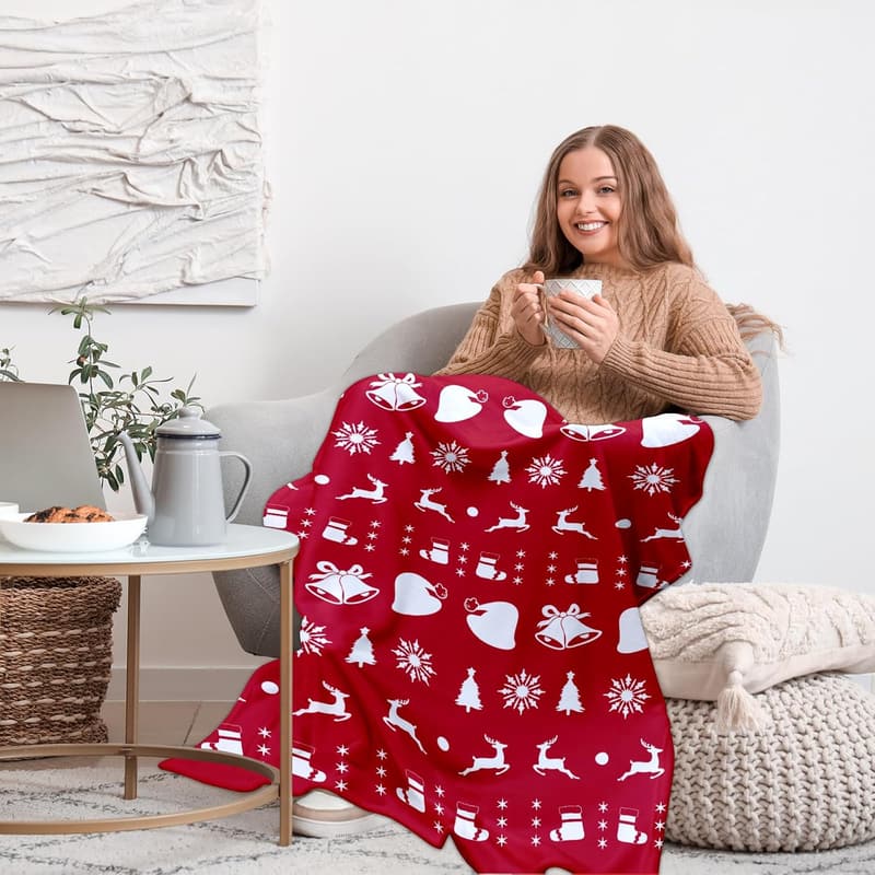 Christmas Snow Blanket 50