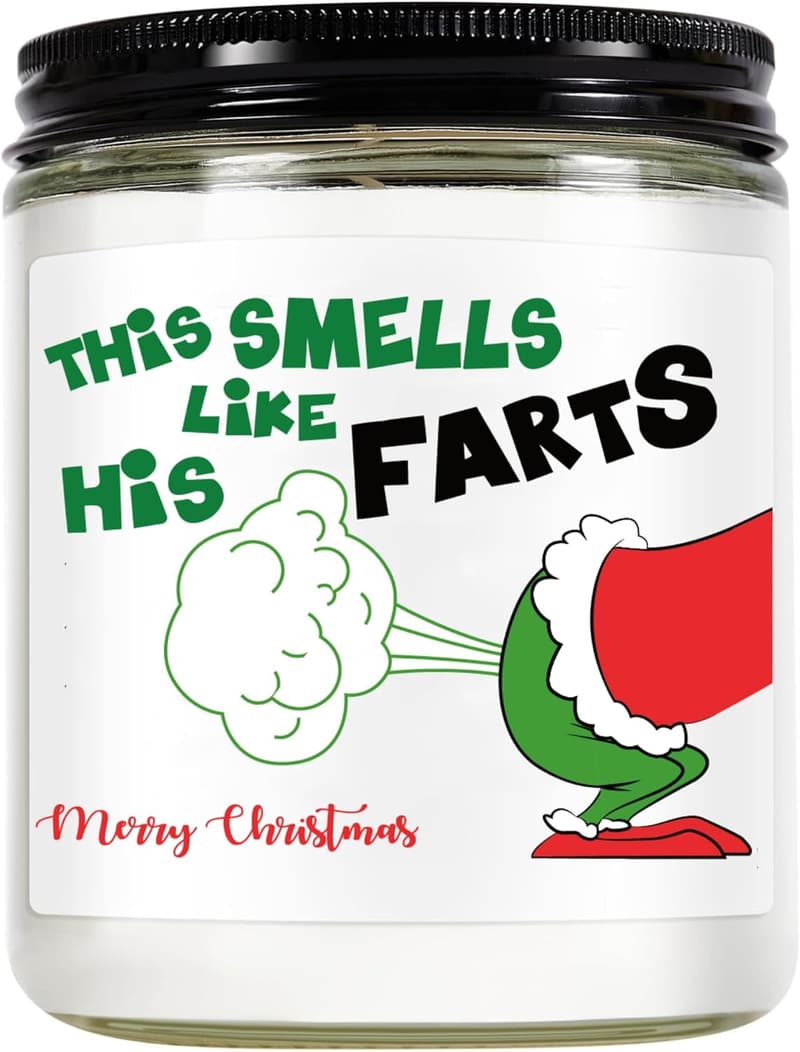 Funny Vanilla Soy Candle - Gifts for Coworkers