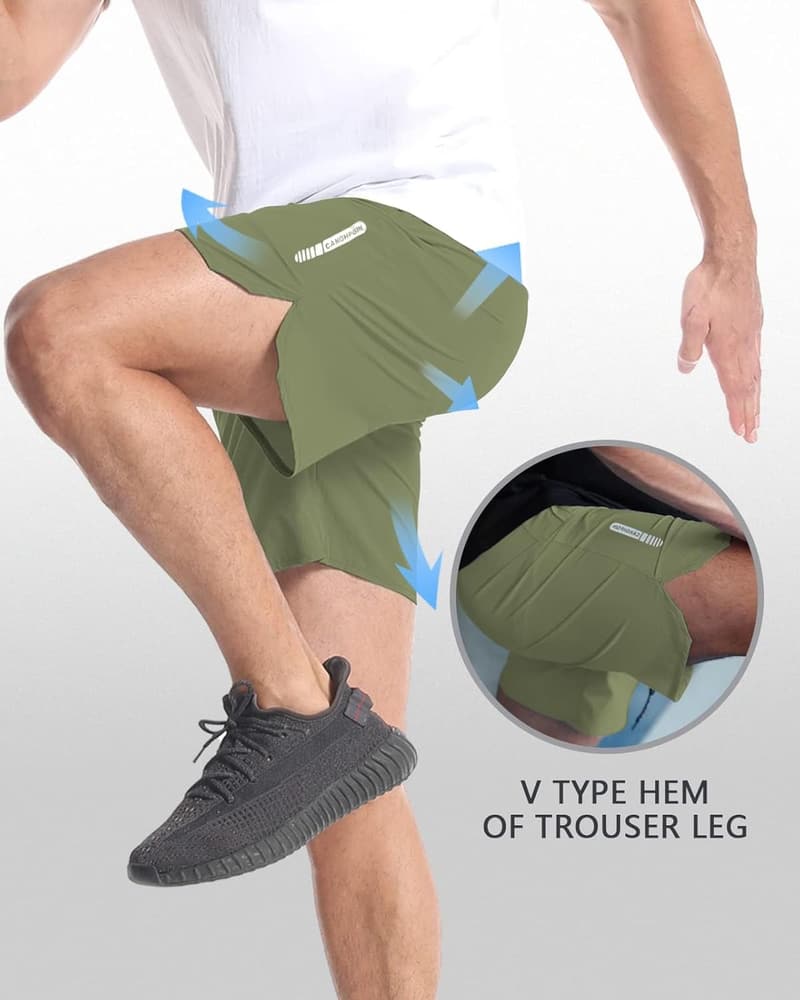 Men's Quick-Dry Athletic Shorts, 7