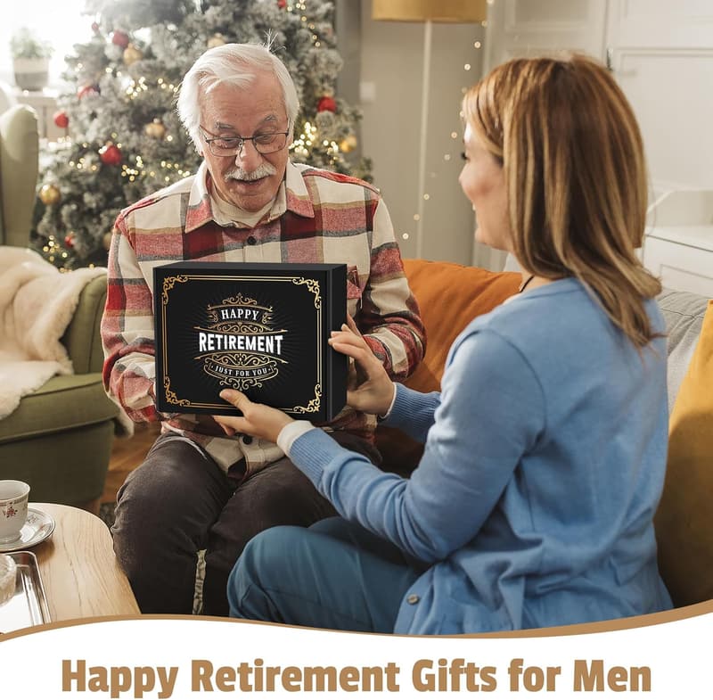 Retirement Gift Set for Men: Mug, Hat, Candle & More