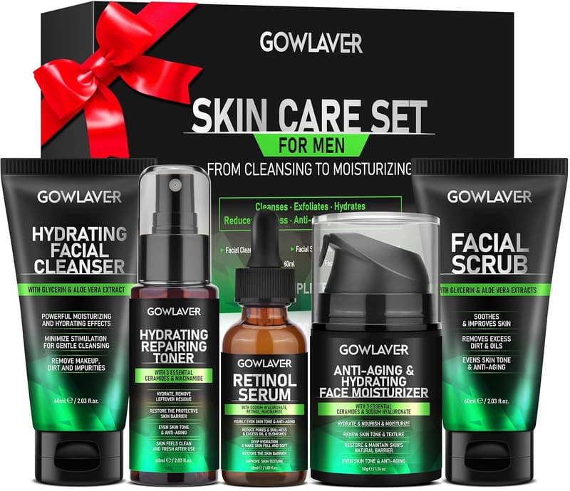 Men's Hydrating Skincare Set - Birthday Gift