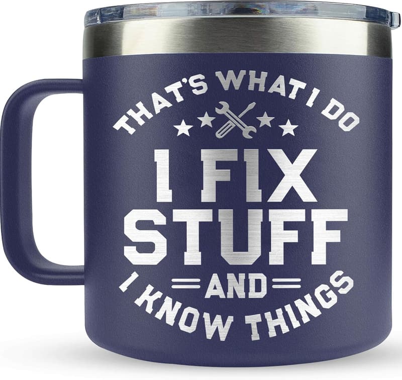 Christmas Dad Gift - Unique 14oz Mug