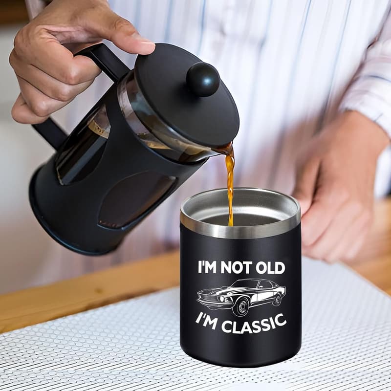 Father's Day Classic 14oz Black Coffee Mug