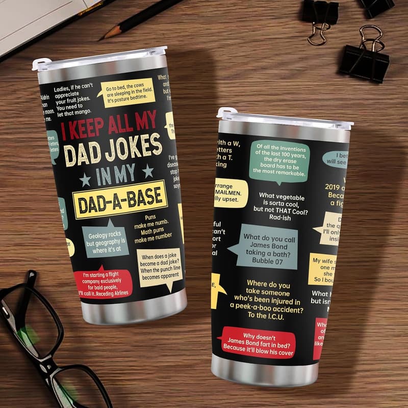 Father's Day Travel Tumbler 20oz for Men