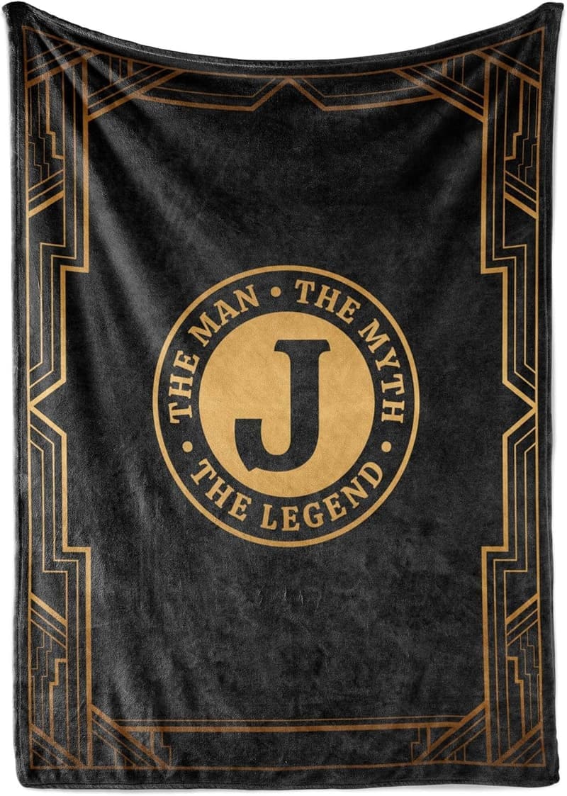 Birthday Flannel Blanket for Men - 300gsm, 50