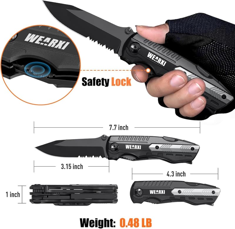 Father's Day Pocket Knife Multitool for Men